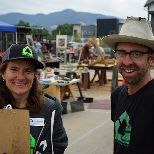 Work at Home ReSource - image of a couple staff