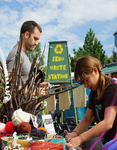 zero waste station at sponcon