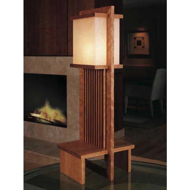 An example of the lamp to be produced through this workshop.