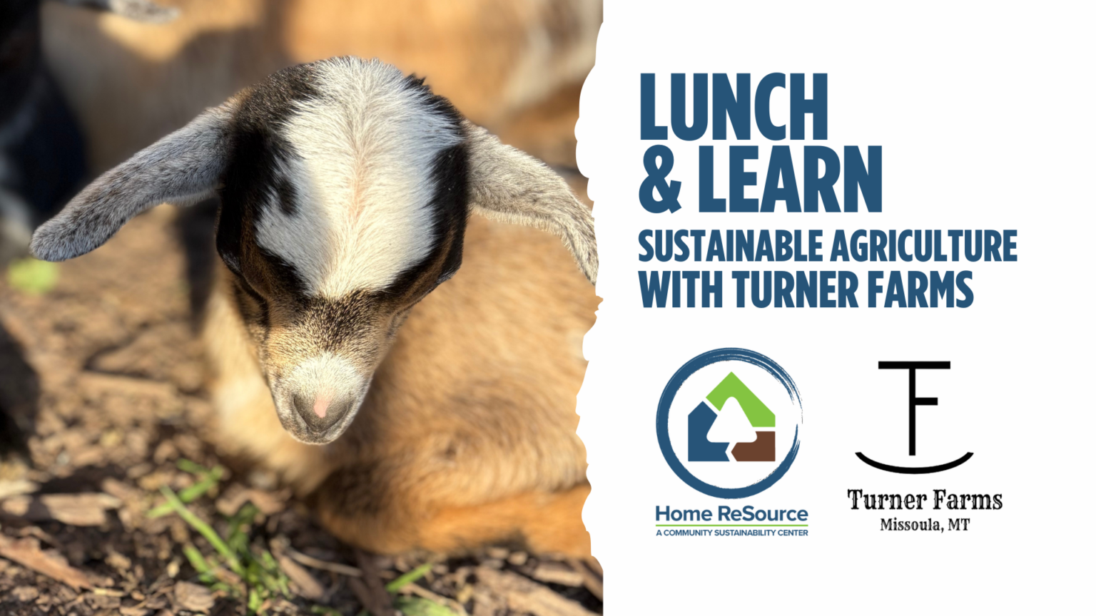 Lunch & Learn - Sustainable Agriculture with Turner Farms - Community ...