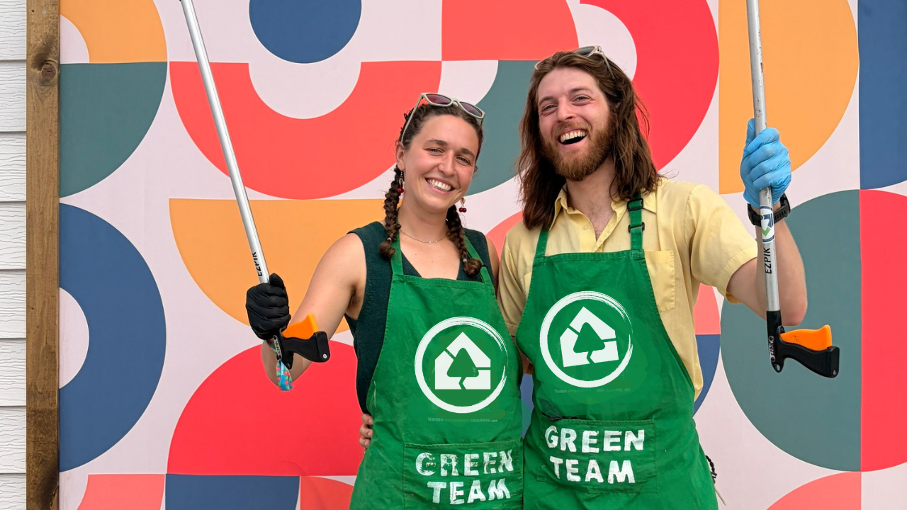 Green Team volunteers